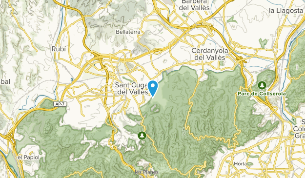 Sant Cugat del Vallès, Catalonia Map