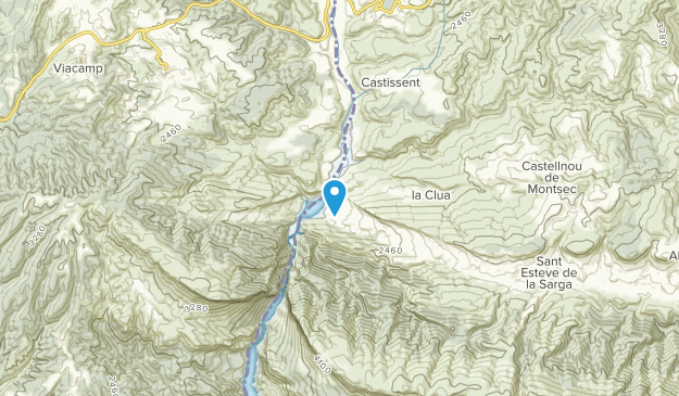 Sant Esteve de la Sarga, Catalonia Map