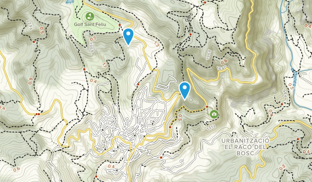 San Felíu de Codinas, Catalonia Map