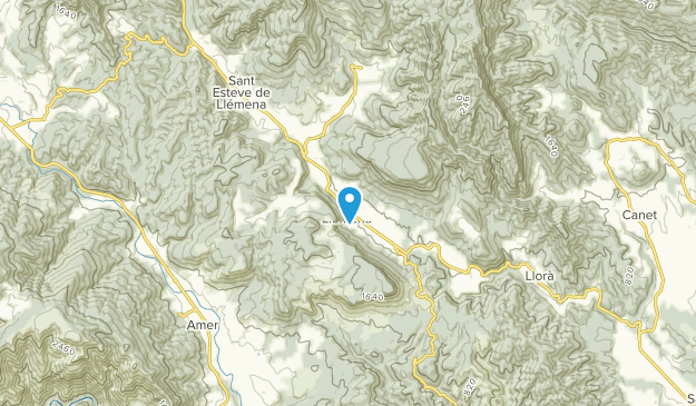 San Martín de Liémana, Catalonia Map