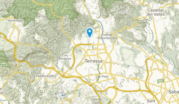 Tarrasa, Catalonia Map