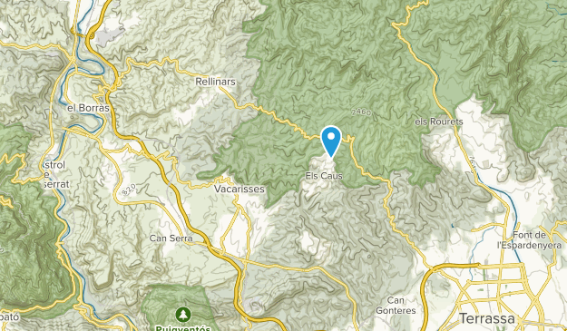 Vacarisses, Catalonia Map