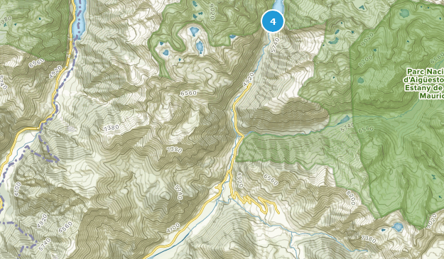 Valle de Bohí, Catalonia Map