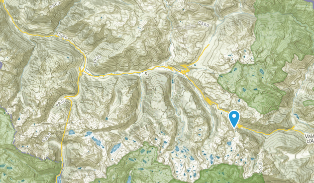 Vielha e Mijaran, Catalonia Map