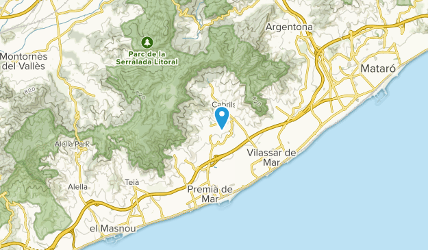Vilassar de Dalt, Catalonia Map