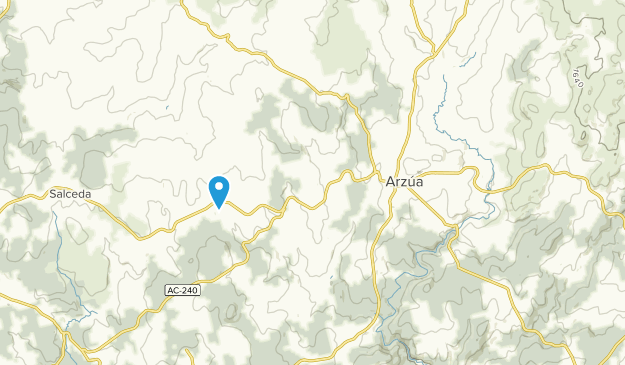Arzúa, Extremadura Map