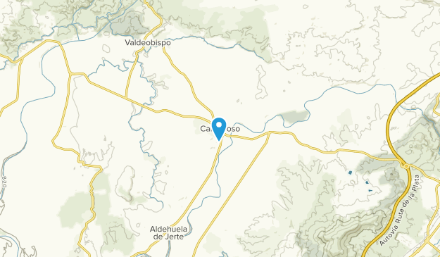Carcaboso, Extremadura Map