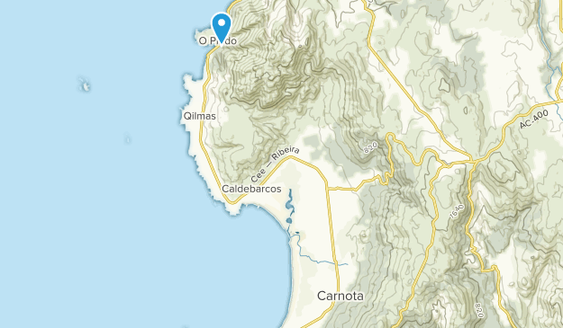 Carnota, Extremadura Map