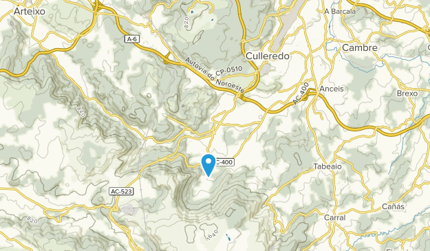 Culleredo, Extremadura Map