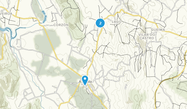 Mazaricos, Extremadura Map