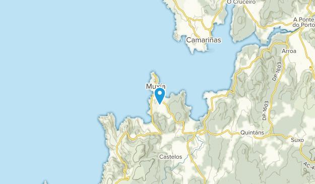 Muxía, Extremadura Map
