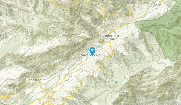 Navaconcejo, Extremadura Map