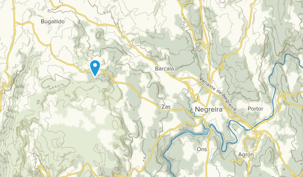 Negreira, Extremadura Map