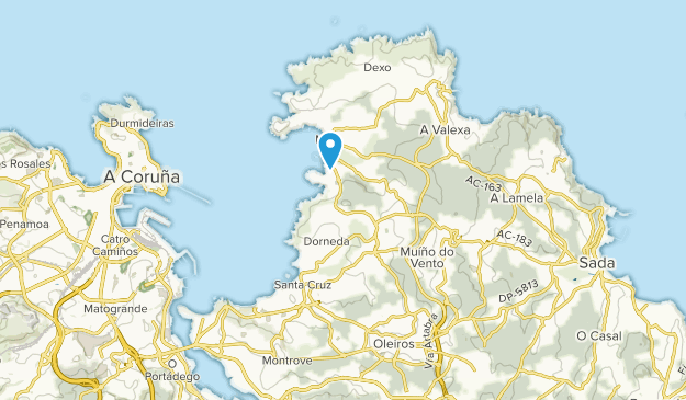 Oleiros, Extremadura Map