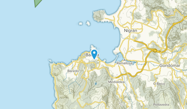 Baiona, Galicia Map