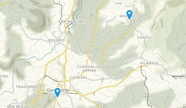 Castroverde, Galicia Map