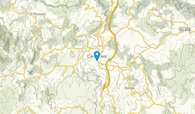 Celanova, Galicia Map