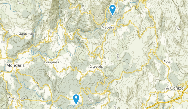 Covelo, Galicia Map