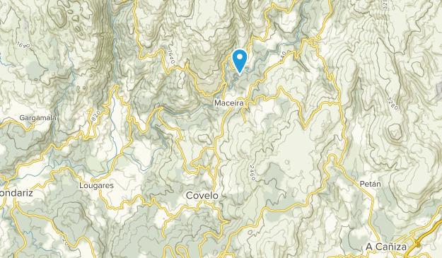 Covelo, Galicia Map