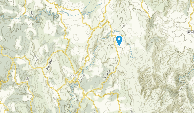 Forcarei, Galicia Map