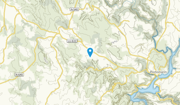 Gonzar, Galicia Map