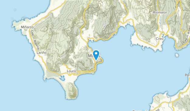Muros, Galicia Map