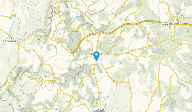 Palas de Rei, Galicia Map