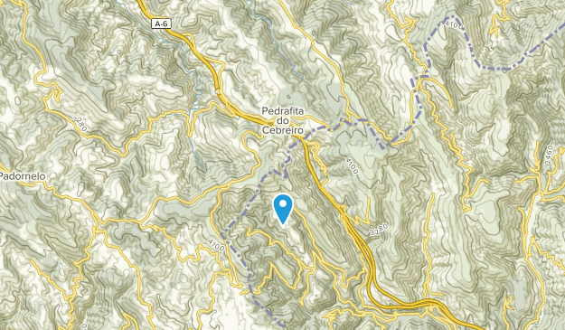 Pedrafita Do Cebreiro, Galicia Map