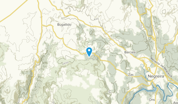 Portocamiño, Galicia Map