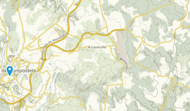 Santa Irene, Galicia Map