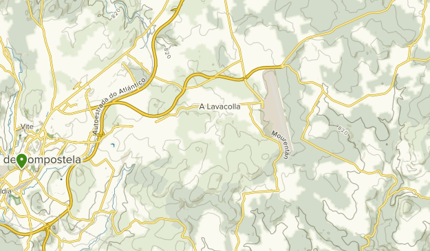 Santa Irene, Galicia Map