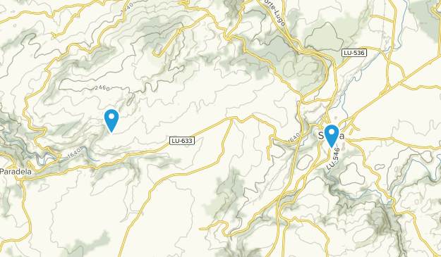 Sarria, Galicia Map