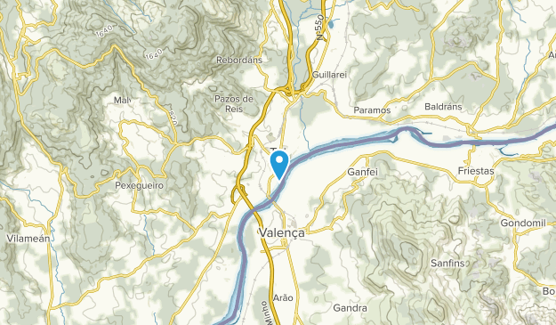 Tui, Galicia Map