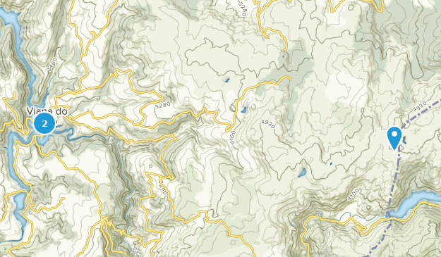 Viana do Bolo, Galicia Map