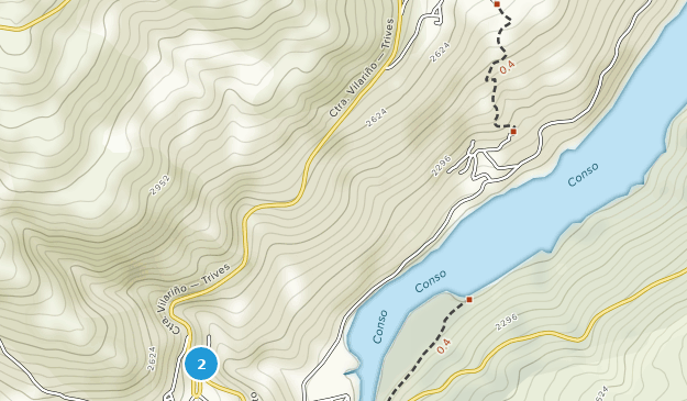 Vilariño de Conso, Galicia Map