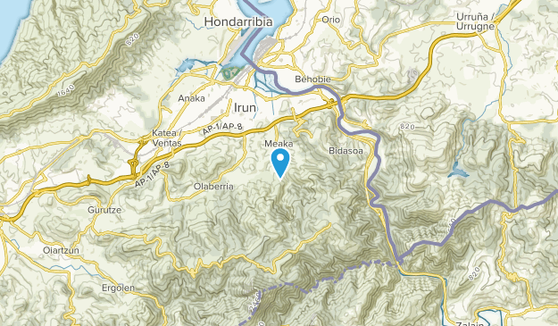 Irun, Gipuzkoa Map