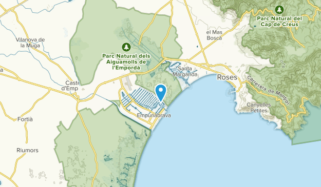 Empuriabrava, Girona Map