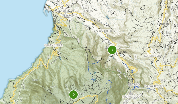 Agaete, Gran Canaria Map