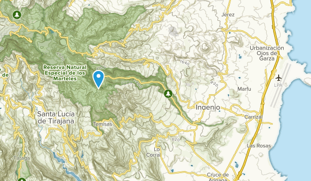 Ingenio, Gran Canaria Map