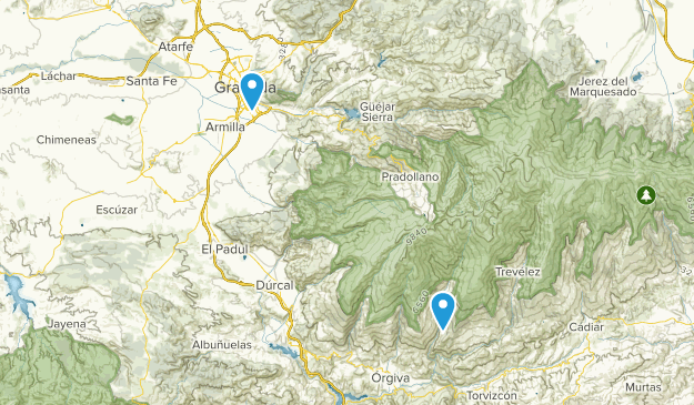 Granada, Granada Map