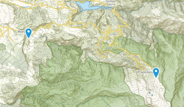 Monachil, Granada Map
