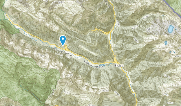 Bielsa, Huesca Map