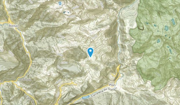 Gistaín, Huesca Map