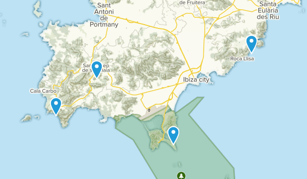 Sant Josep de sa Talaia, Ibiza Map