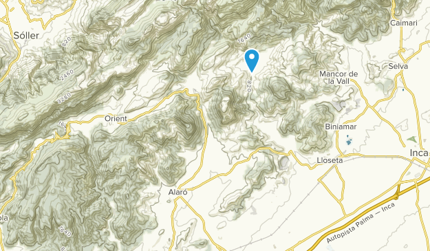 Alaró, Illes Balears Map