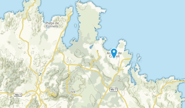Es Mercadal, Illes Balears Map
