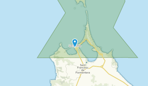 La Savina, Illes Balears Map