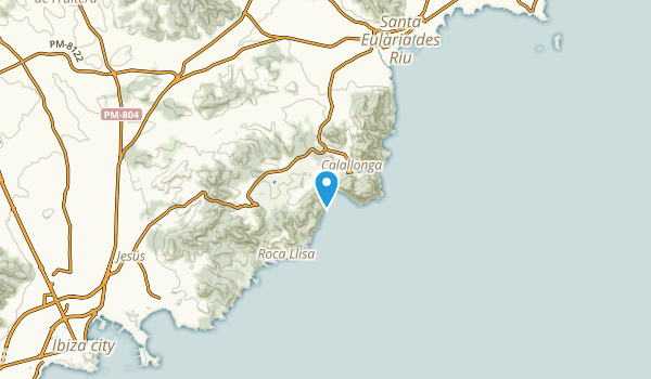 Santa Eulalia Del Río, Illes Balears Map