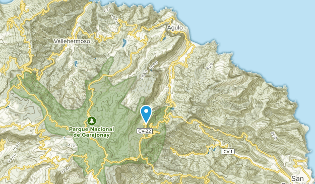 Hermigua, La Gomera Map