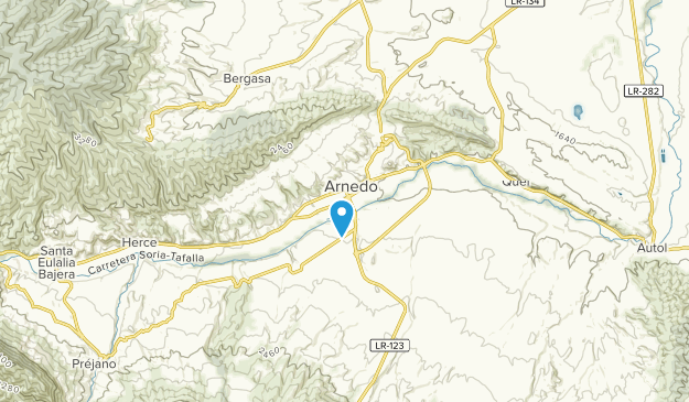 Arnedo, La Rioja Map